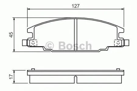 BOSCH 0986460960 Колодки торм.