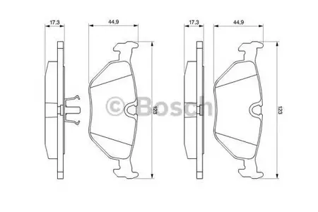 BOSCH 0986469960 Колодки торм.
