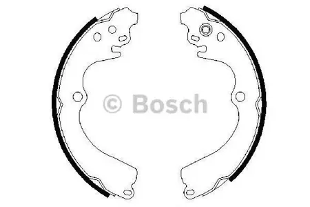 BOSCH 0986487463 Колодки торм.барабанные