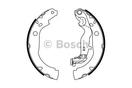 BOSCH 0986487774 Колодки торм.барабанные