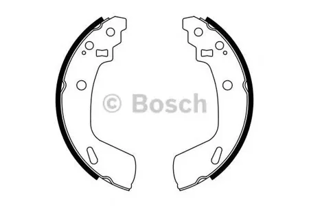 BOSCH 0986487775 Колодки торм.барабанные