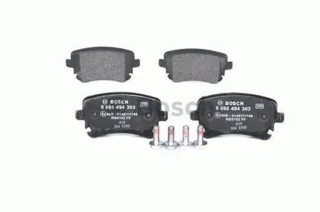 BOSCH 0986494303 Колодки торм.