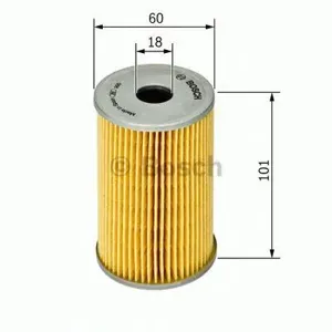 BOSCH 1457429820 Фильтр масляный (б) H101 D59 Omn Mercedes Actros Axor