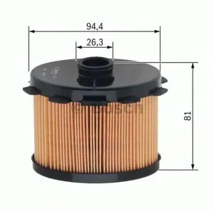 BOSCH 1457431703 Фильтр топливный Citroen Xsara, Peugeot 206306 1.9D 98>