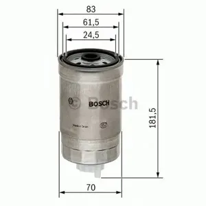BOSCH 1457434184 Фильтр топливный Audi A4A6, VW Passat 1.9TDi 95-01