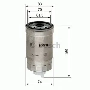 BOSCH 1457434198 Фильтр топливный Fiat Bravo MareaPuntoMultipla 1.9JTD 99>