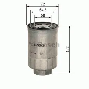 BOSCH 1457434440 Фильтр топливный Mazda 323626 98>, Toyota Corolla 2.0DTD 00>