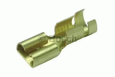 BOSCH 1901355968 Разъем электрический 6.3x0.8mm (мама)медьлатунь сечение 0.5-1.0mm2 universal