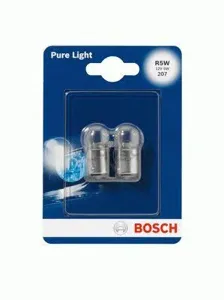 BOSCH 1987301022 Лампа PURE LIGHT R5W 12V 5W (блистер) (компл 2 шт)