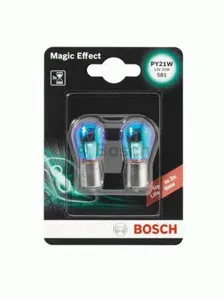 BOSCH 1987301025 Лампа (PY21W) 12V BAU15s поворот желтая MAGIC EFFECT