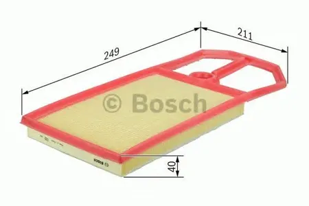 BOSCH 1987429402 Воздушный фильтр [ккт 2шт]