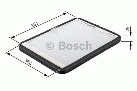 BOSCH 1987432043 Фильтр салона Mercedes Sprinter 95>, VW LT 28-46 96>