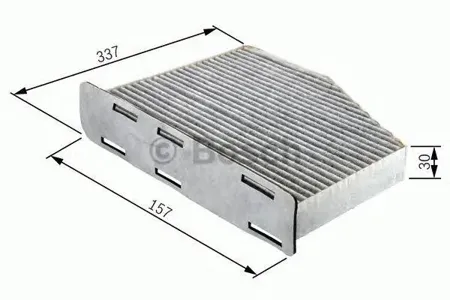 BOSCH 1987432048 Фильтр салона