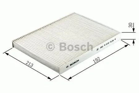BOSCH 1987432190 Фильтр салона 193x213x29 Toyota Yaris RAV4 Auris