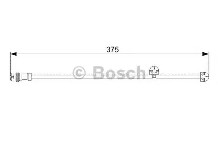 BOSCH 1987473024 Датчик износа тормозных колодок