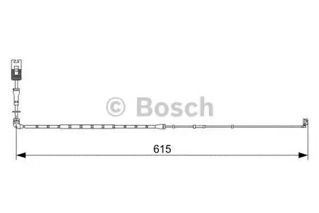 BOSCH 1987473056 Датчик износа передних колодок Land Rover RR III 4.2 05> L=625