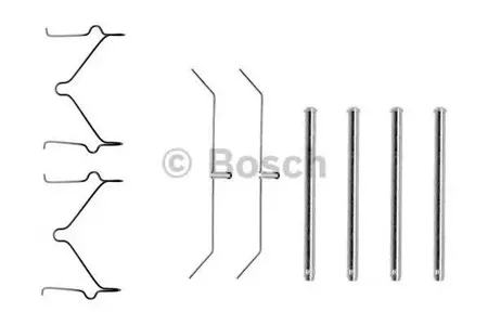 BOSCH 1987474350 Монтажный комплект дисковых тормозных колодок