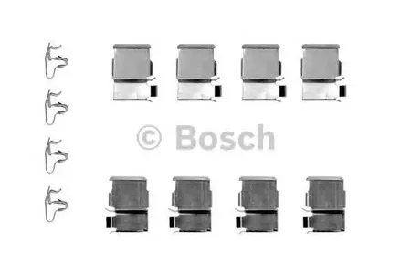 BOSCH 1987474351 Комплект монтажный дисковых тормозных колодок перед лев,прав.