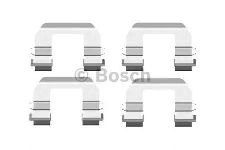 BOSCH 1987474439 ремк-кт торм.колодок пер. Mando Kia Cerato 04-09