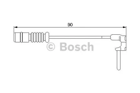 BOSCH 1987474901 Датчик износа тормозных колодок L=94 МВ 124126140201202210 all <01