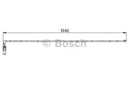 BOSCH 1987474944 QBWS0192=11935F [34351164372] датчик износа колодок зад. BMW E46 all 98> L=1338