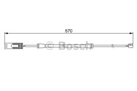 BOSCH 1987474954 ДАТЧИК ИЗНОСА ДИСКОВЫХ КОЛОДОК