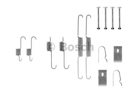 BOSCH 1987475267 Ремкомплект торм.колодок зад. Kia Sephia 1.5i1.6i1.8i 16V 93>