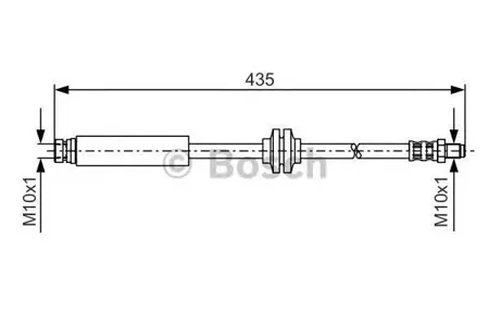 BOSCH 1987476182 Шланг тормозной