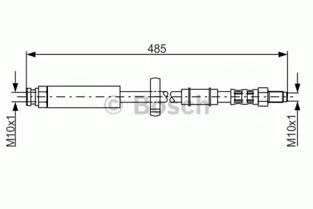 BOSCH 1987481063 Шланг тормозной