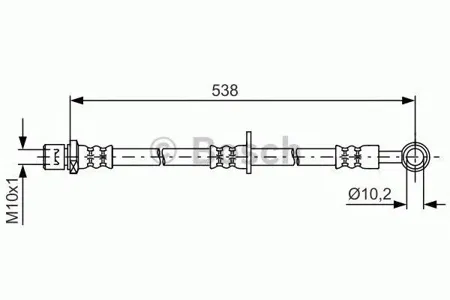 BOSCH 1987481606 Шланг тормозной