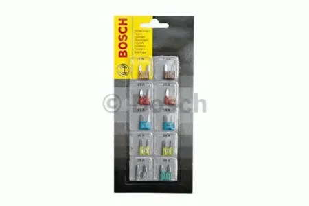 BOSCH 1987529078 набор предохранителей плоских 10 шт. MICRO 1 шт.х57.52530А, 2 шт.х101520А
