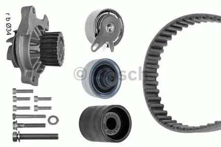 BOSCH 1987946449 Ремкомплект ГРМ с водяным насосом