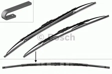 BOSCH 3397001583 Комплект щеток стеклоочистителя TWIN 530мм 2шт