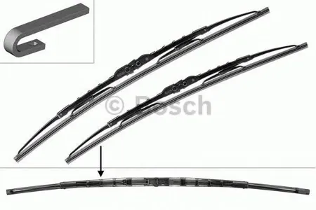 BOSCH 3397001801 Комплект щеток стеклоочистителя Twin 600,530мм