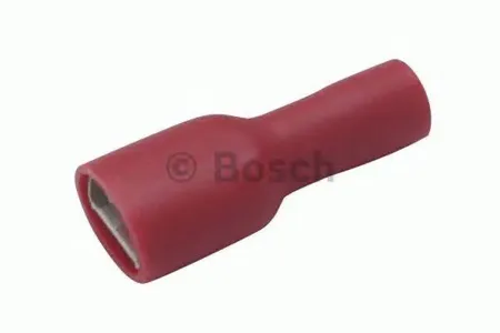 BOSCH 8784478014 соединитель проводов универсальныйплоский внутренний изолир. 6.3 мм красный