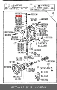BOSCH 9442610240 Кольцо уплотнительное форсунки