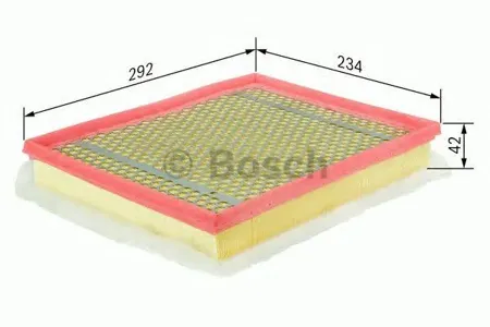BOSCH F026400013 Воздушный фильтр Opel Astra Zafira 1.7TDi 01>