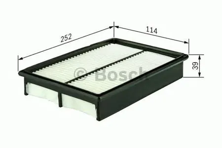 BOSCH F026400060 Воздушный фильтр Kia Picanto 1.01.1 04>