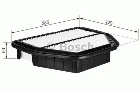 BOSCH F026400203 Воздушный фильтр Chevrolet Captiva all 06>