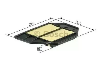 BOSCH F026400357 Воздушный фильтр . Honda Accord IX 2.4