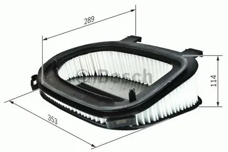 BOSCH F026400366 Воздушный фильтр BMW F25 X3 2.03.0DE70 X5 3.0D10>