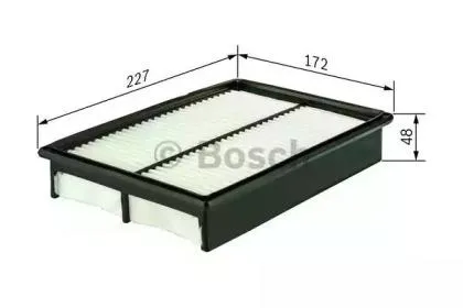 BOSCH F026400457 Воздушный фильтр Mazda 3 1.6i 13>