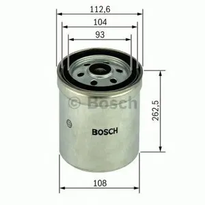 BOSCH F026402017 Фильтр топливный H264 d113 Volvo FHFM91216 Series II 01>, RVI premeium 00>