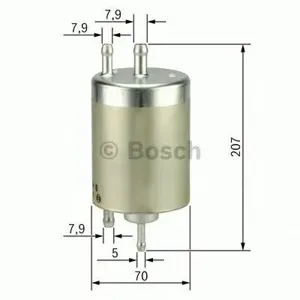 BOSCH F026403000 Фильтр топливный BMW X5 3.0i-4.6i 02>, Land Rover Range Rover 4.4 02>