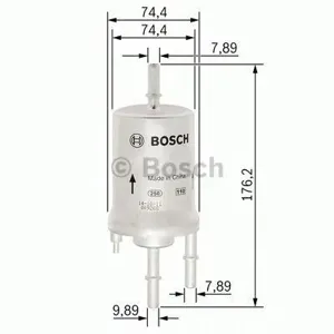 BOSCH F026403003 Фильтр топливный Audi A4 1.8TA6 2.4i4.2i 02>