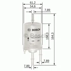 BOSCH F026403006 Фильтр топливный Audi A3, VW Golf V Touran Jetta 1.41.63.2 03>