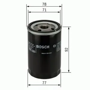 BOSCH F026407017 Фильтр масляный Ford Focus C-Max Galaxy 1.8TDCi 04>