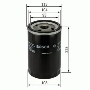 BOSCH F026407048 Фильтр масляный D108 H228