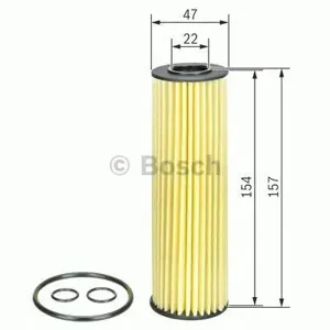 BOSCH F026407132 Фильтр масляный Mercedes W204 1.8i 07>W212 1.8i 09>