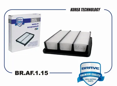 BRAVE BRAF115 Воздушный фильтр Hyundai i30, i30 CW (07-), Elantra (06-), Kia Ceed (07-)